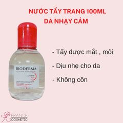 BIODERMA TẨY TRANG DA NHẠY CẢM CREALINE 100ML