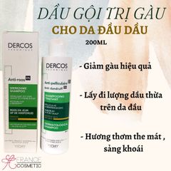 DERCOS DẦU GỘI TRỊ GÀU CHO TÓC KHÔ GÀU