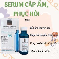 LA ROCHE POSAY SERUM DƯỠNG ẨM HYALU B5 30ML