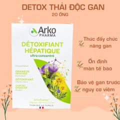 ARKOPHARMA DETOX GAN 20 ỐNG