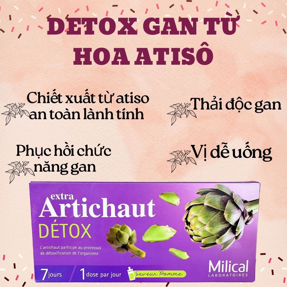 THẢI ĐỘC GAN MILICAL EXTRA ARTICHAUT DETOX