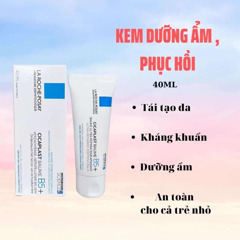 LA ROCHE POSAY KEM PHỤ HỒI  CICAPLAST BAUME B5+ 40ML