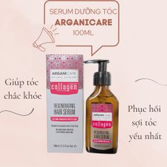 ARGANICARE SERUM DƯỠNG TÓC CHỨA COLLAGEN 100ML