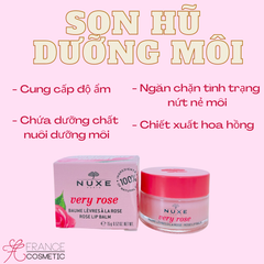 NUXE VERY ROSE DƯỠNG MÔI HŨ 15GR