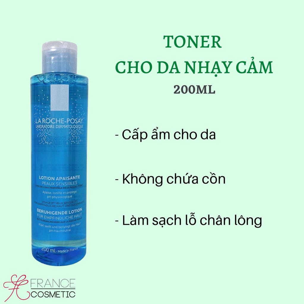 LA ROCHE POSAY TONER CHO DA NHẠY CẢM APAISANTE 200ML