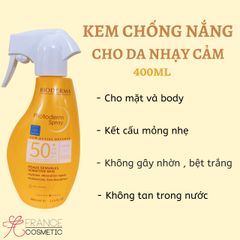 BIODERMA KEM CHỐNG NẮNG PHOTODERM MAX 400ML ( DATE 5/2024 )