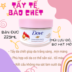 DOVE TẨY TẾ BÀO CHẾT HƯƠNG LỰU 225ML