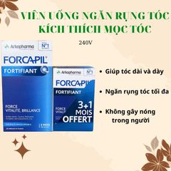 ARKOPHARMA FORCAPIL VIÊN UỐNG CHỐNG RỤNG TÓC 240 viên