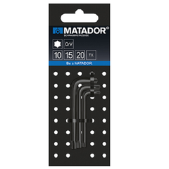 Bộ lục giác 3 chi tiết L-Key Matador 0443 9031