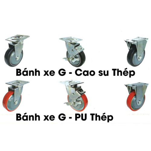 Bánh xe càng G (chịu tải 100-300kg)