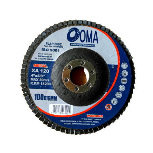 ĐÁ NHÁM XẾP OMA 100x16mm độ hạt #120 311006012