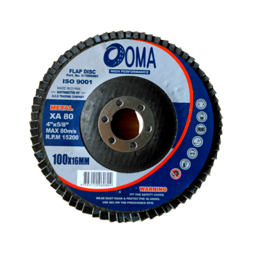 ĐÁ NHÁM XẾP OMA 100x16mm độ hạt #80 311006080