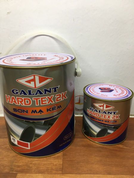 Sơn sắt mạ kẽm Galant Hard Tex 2K 800 ml