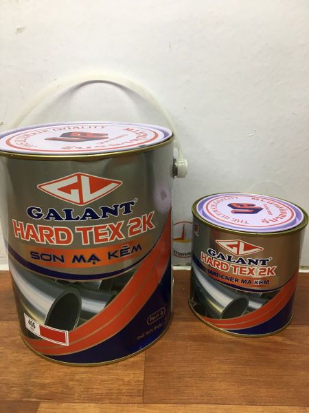 Sơn sắt mạ kẽm Galant Hard Tex 2K 17L