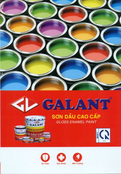 Sơn dầu Galant màu thường  3 L