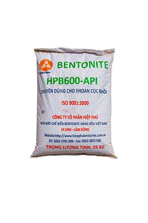 BENTONITE HPB600-API