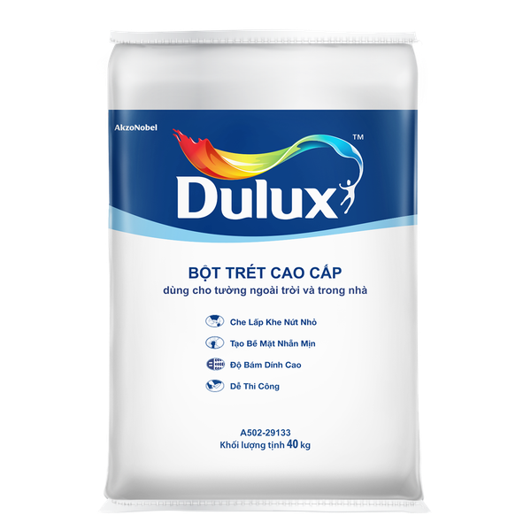 BỘT TRÉT TƯỜNG DULUX TRONG NHÀ VÀ NGOÀI TRỜI