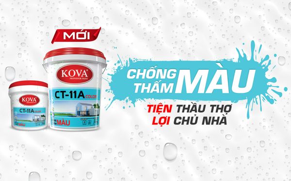 Sơn chống thấm tường KOVA CT-11A Color