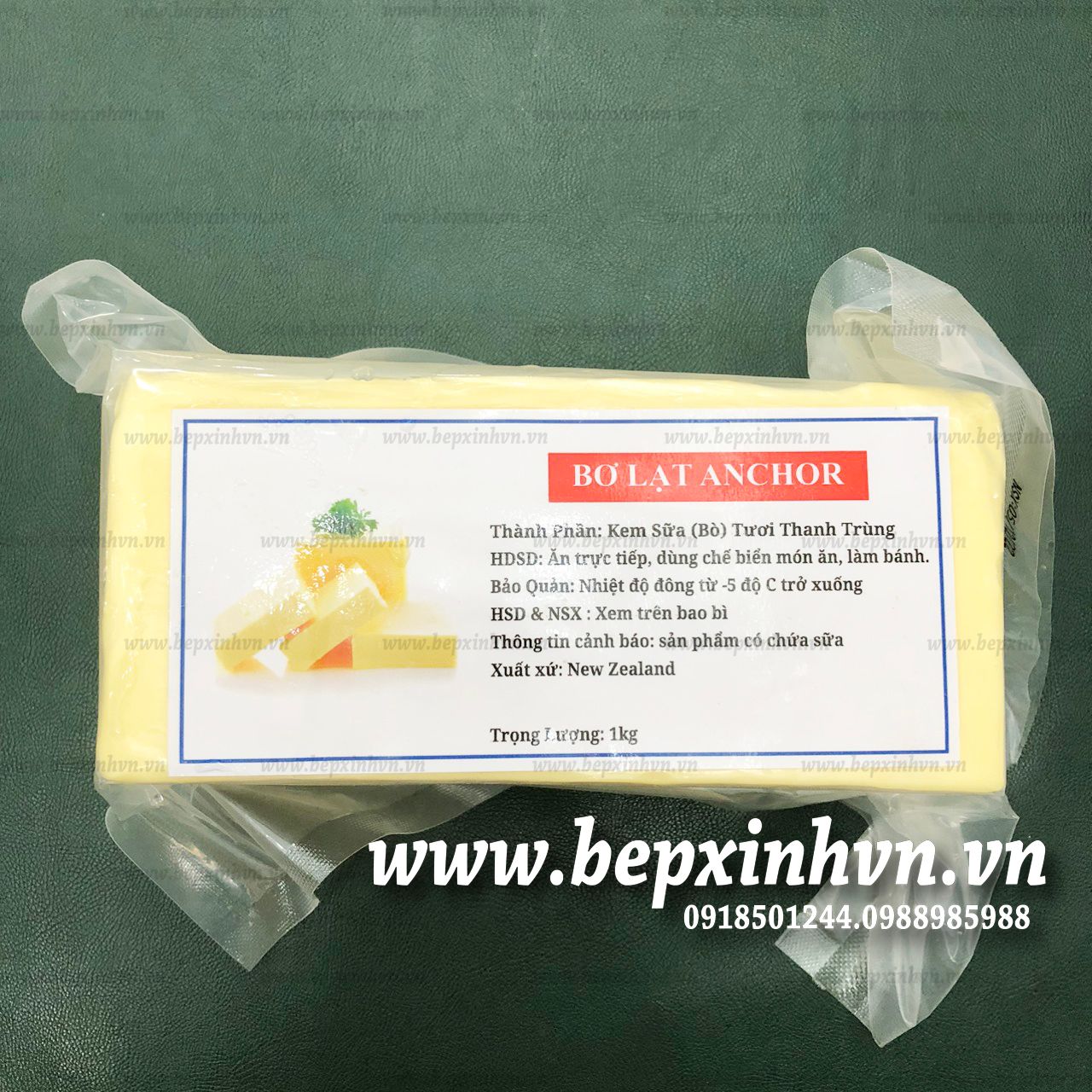 Bơ lạt hiệu Anchor 1kg