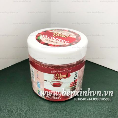 Bột decor bánh vị cherry 100g