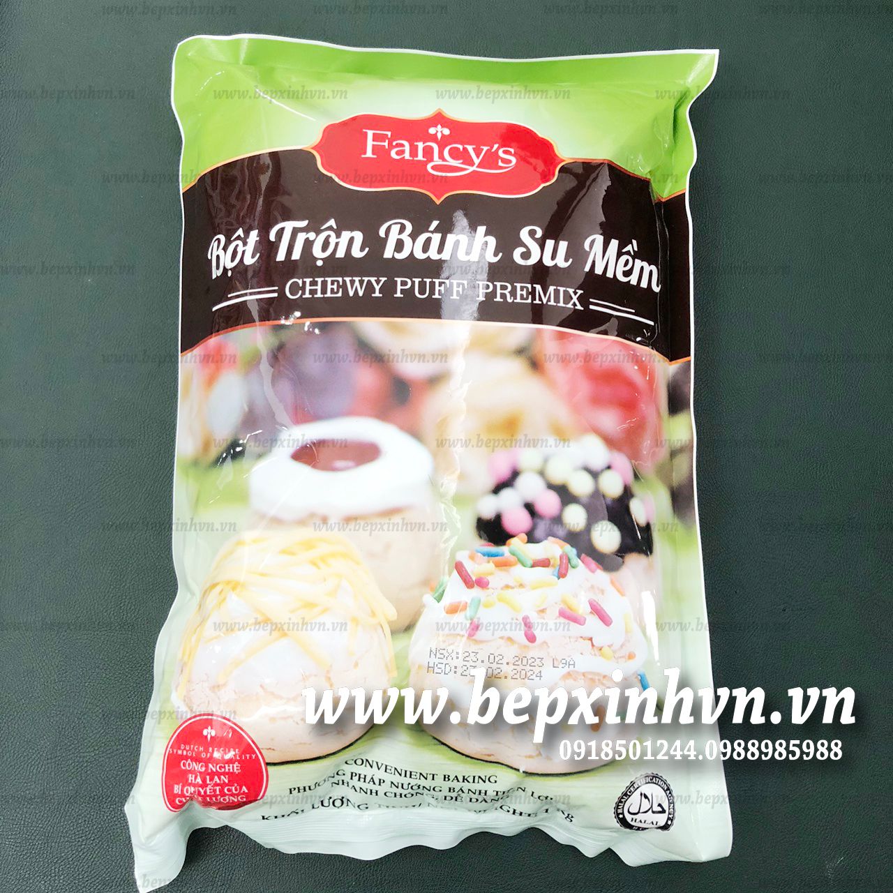 Bột trộn Bánh su mềm Fancy’s 1kg