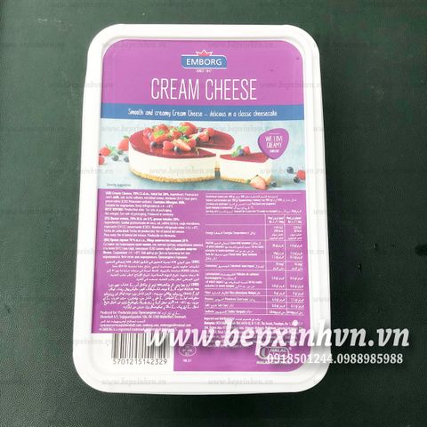 Cream Cheese  Emborg 1,5kg