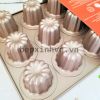 Khuôn 12 bánh Cannele Chefmade WK9158