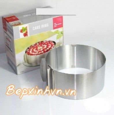 Khuôn ring bánh mousse 16-30cm