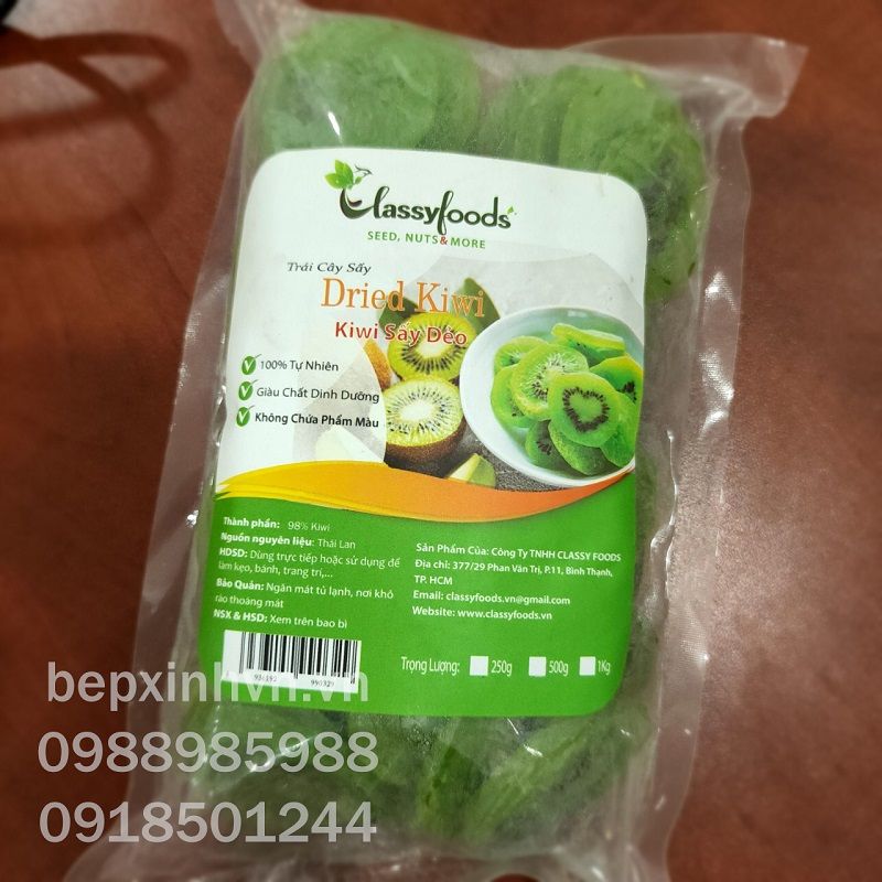 Trái Kiwi sấy dẻo Classyfoods