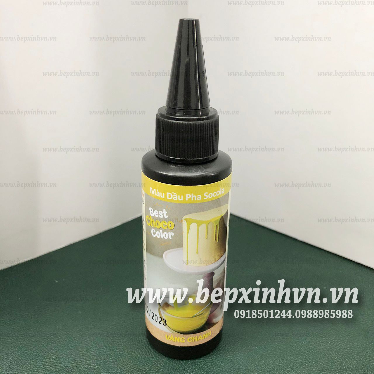 Màu dầu socola vàng chanh Unicorn 50ml