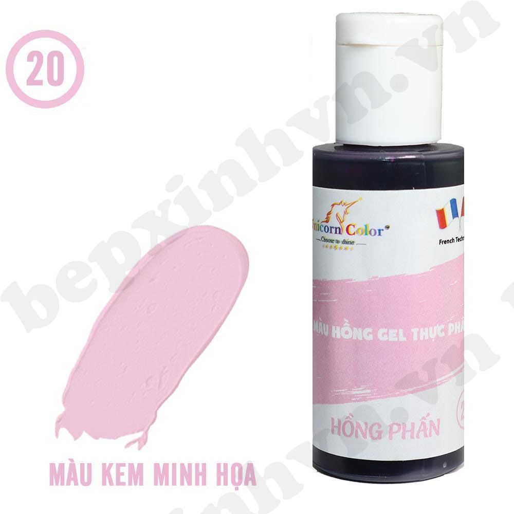 Màu gel hồng phấn Unicorn Color 28g