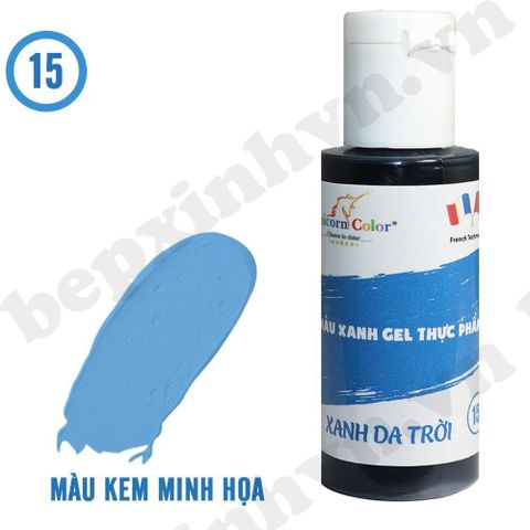 Màu gel xanh da trời Unicorn Color 28g