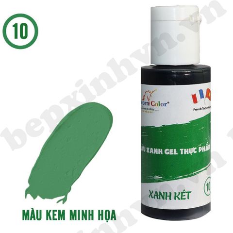 Màu gel xanh két Unicorn Color 28g