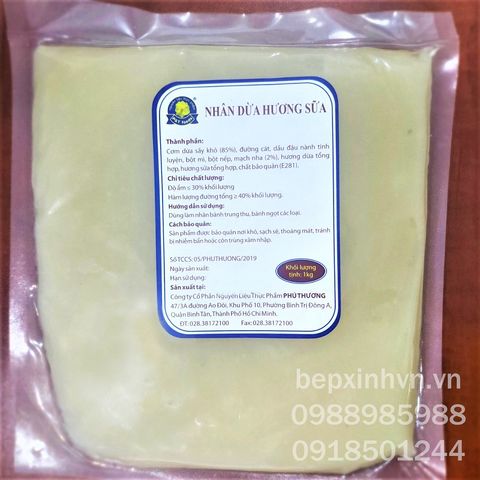 Nhân trung thu dừa hương sữa Phú Thương 1kg