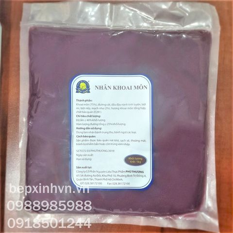 Nhân trung thu khoai môn Phú Thương 1kg