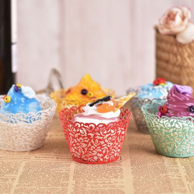 Quây cupcake cắt laser