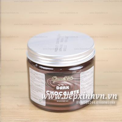 Sô cô la sệt đen Cacao talk 500gr