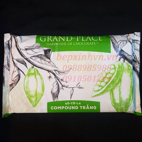 Socola Compound trắng Grand Place Puratos GPD-014