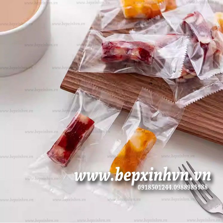 Túi đựng kẹo nougat nhựa trong (200 túi)