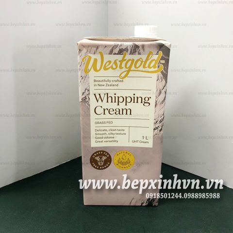 Whipping Cream Westgold hộp 1L