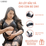 Bộ Đồ Lót Sau Sinh Ladali - Set S206 Xám