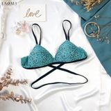 Bộ Đồ Lót thiết kế không gọng - Set 522 - La vie en bleu