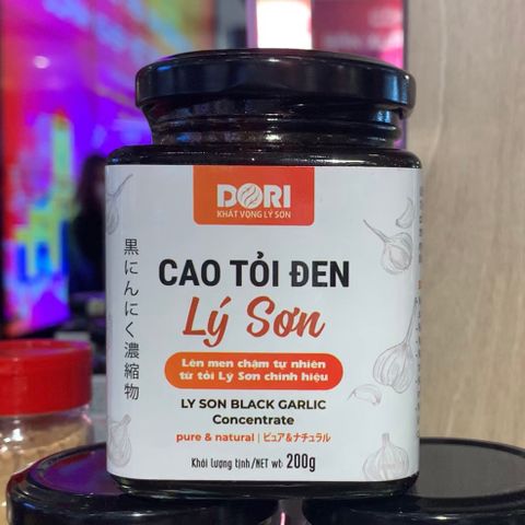  Cao tỏi Đen Lý Sơn Dori 200g 