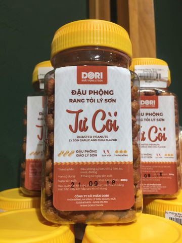  Đậu Phộng Rang Tỏi Lý Sơn Tư Còi - 200g - Đậu Lý Sơn 