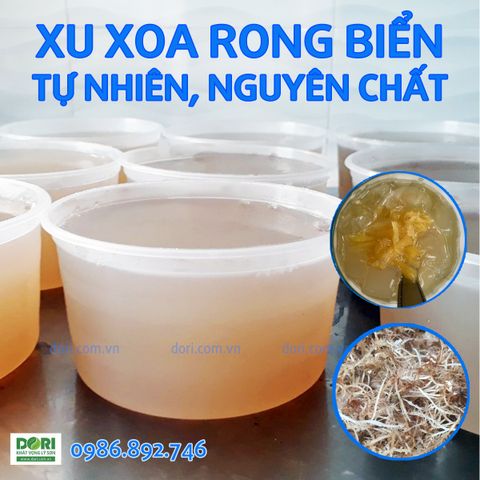 Xu xoa Rong biển tự nhiên Lý Sơn nguyên chất 500g