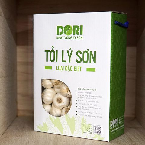  Tỏi Lý Sơn Dori - Hộp 1kg 