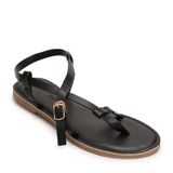  Sandal bệt nữ quai cài kiểu chéo xỏ ngón XP-9 Đen 