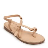  Sandal bệt nữ quai cài kiểu chéo xỏ ngón XP-9 Kem 