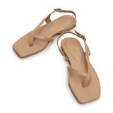  Sandal bệt mũi vuông dây kẹp XP-3 Kem 