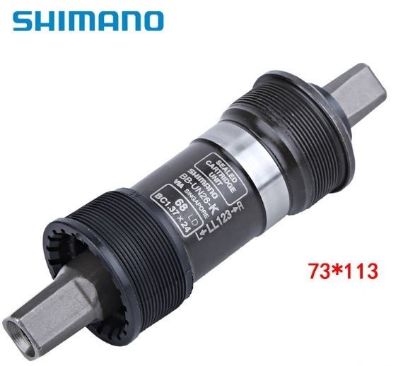 BB cốt vuông Shimano UN26 113mm